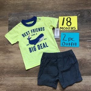 Matching Sets - NWT Carter’s 2pc 18 Month Outfit Matching Sets - NWT Carter’s 2pc 18 Month Outfit